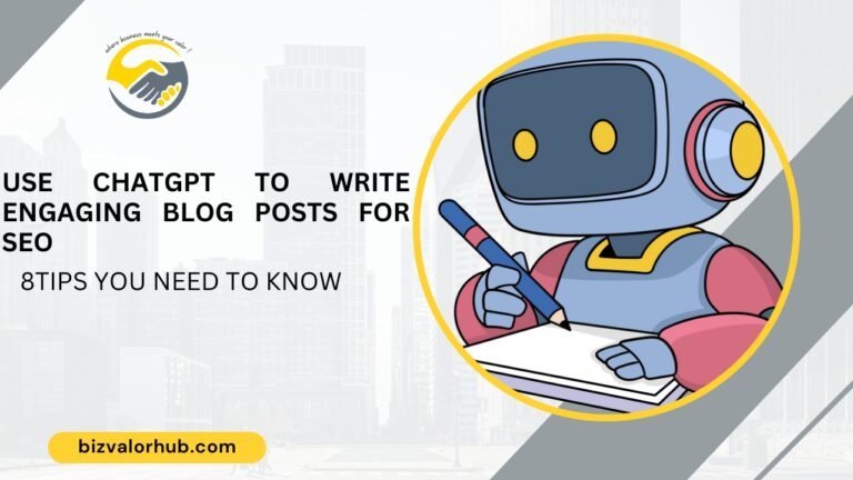 Use chatgpt to write blog posts