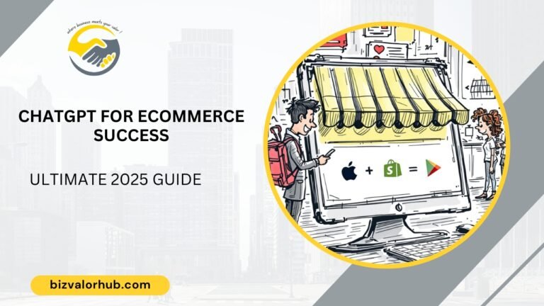 ChatGPT for Ecommerce