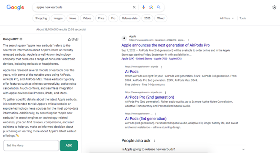 ChatGPT for Google-chatgpt extension