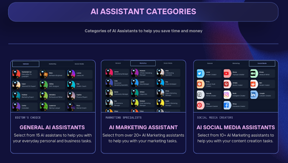 TeamSmart AI (AI Personal Assistants)-chatgpt extension